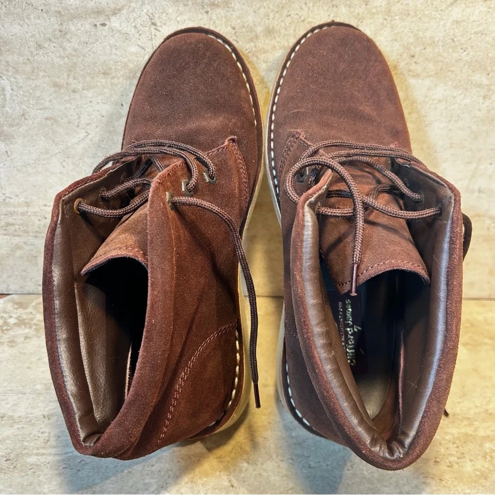 Clifford James Desert Boots‎ Mens US 8 UK 7 Dark Brown Suede Shoes 11CS169
